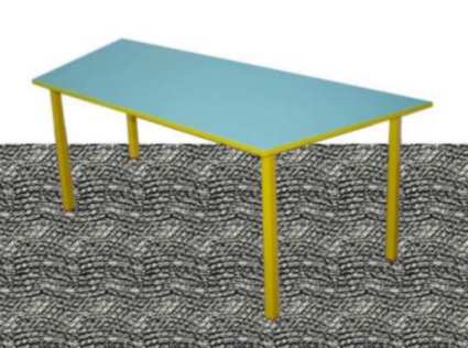 Stolik trapezowy 2-osobowy 130 x 65 x 56,7h nr 1,2,3,4,5,6
