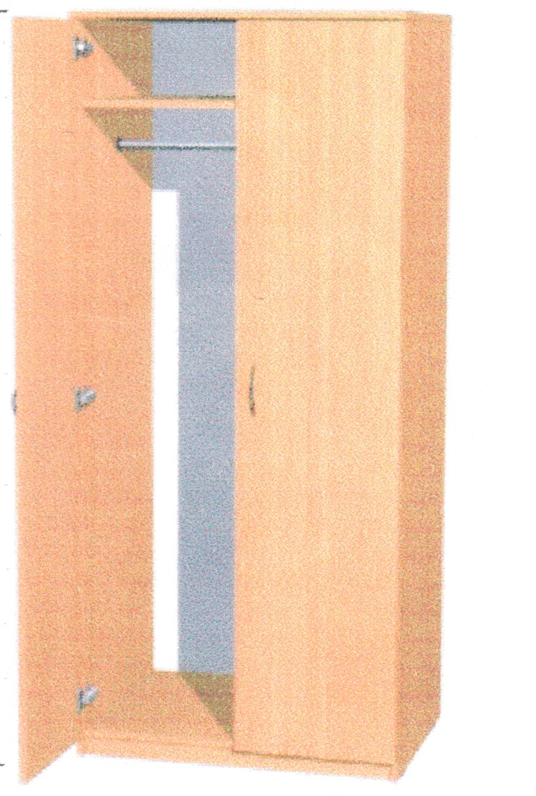 Szafa ubraniowa 183-0 "80"