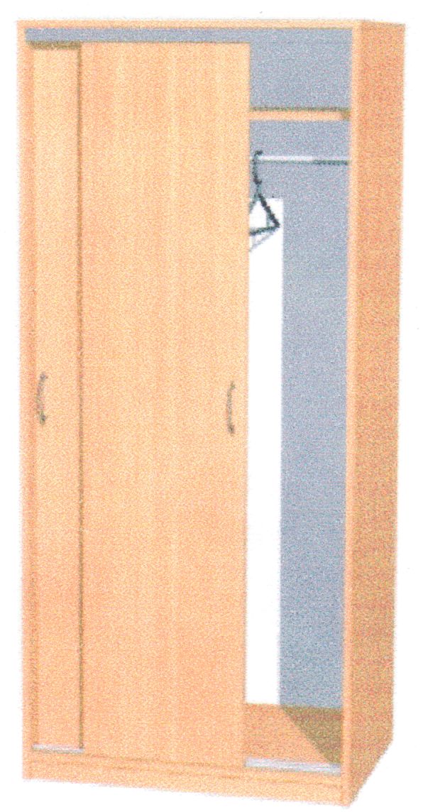 Szafa ubraniowa 183-0 DP "100"
