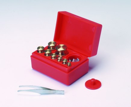 Zestaw odważników-16 szt ( 10 mg-50 g)