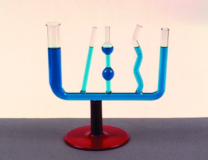 Naczynia połączone różnych kształtów