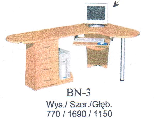 Biurko BN-3