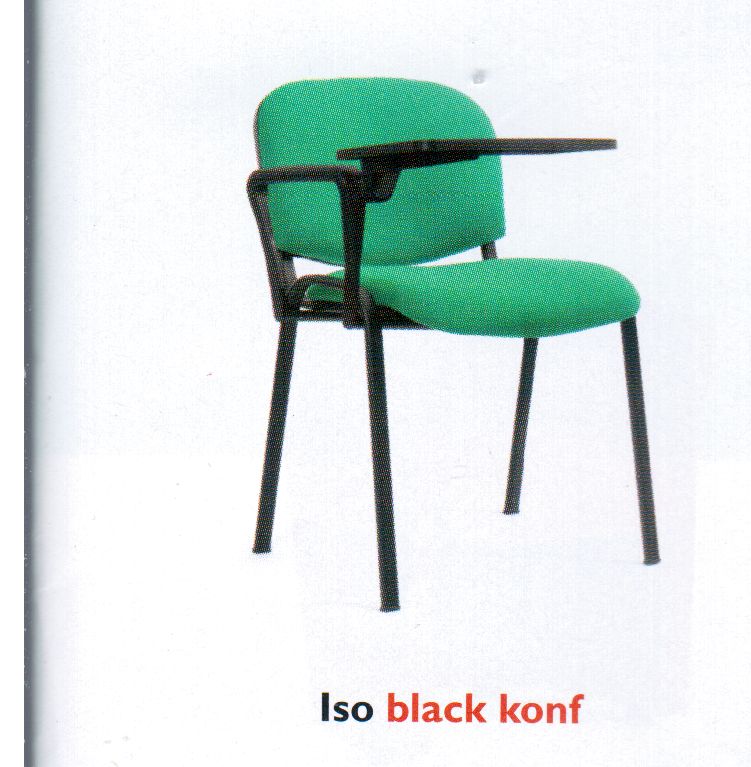 Krzesło ISO black z pulpitem