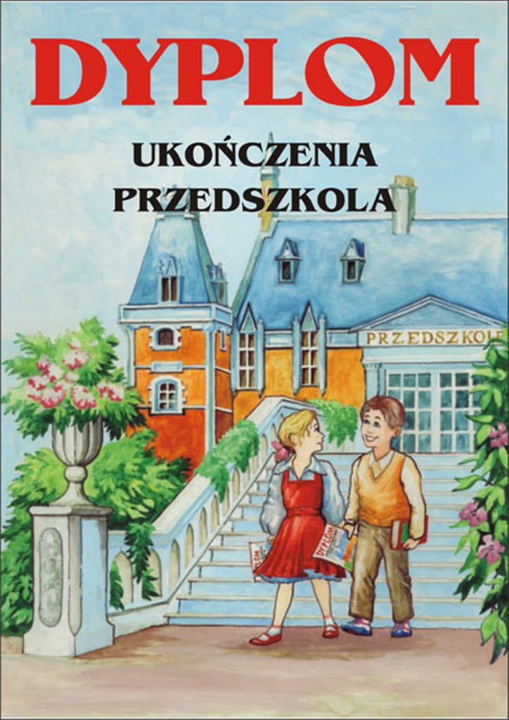 Dyplom ukończenia przedszkola 6