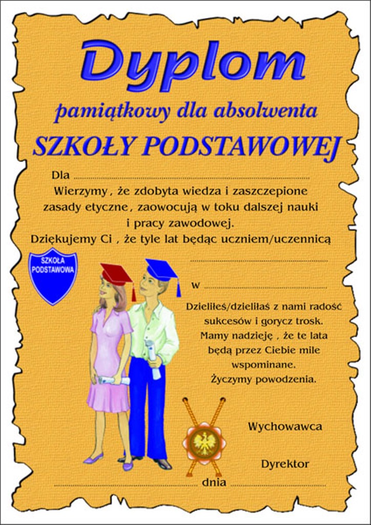 Dyplom absolwenta - Pożegnanie Absolwenta 2