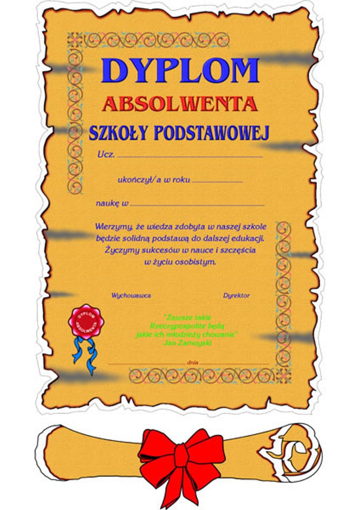 Dyplom absolwenta - Pożegnanie Absolwenta 4