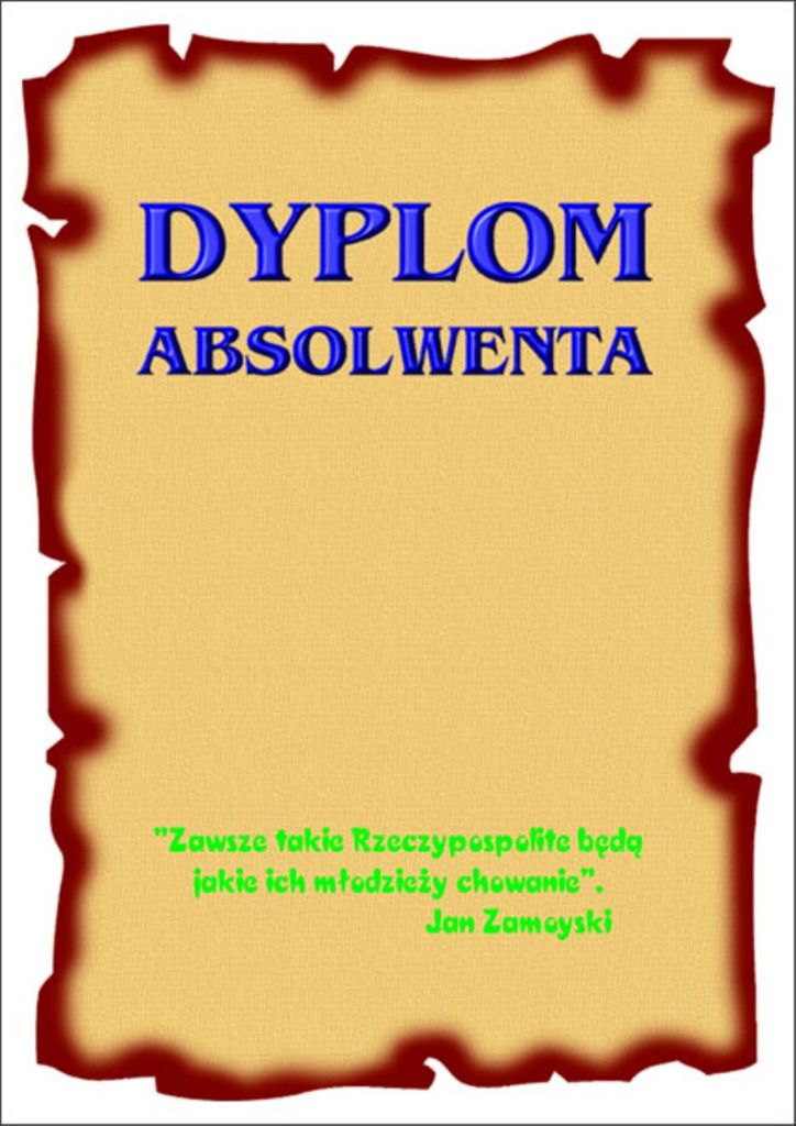 Dyplom absolwenta - Pożegnanie Absolwenta 6
