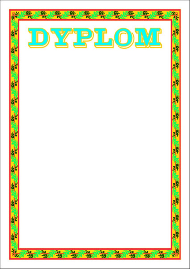 Dyplom ogólny 5