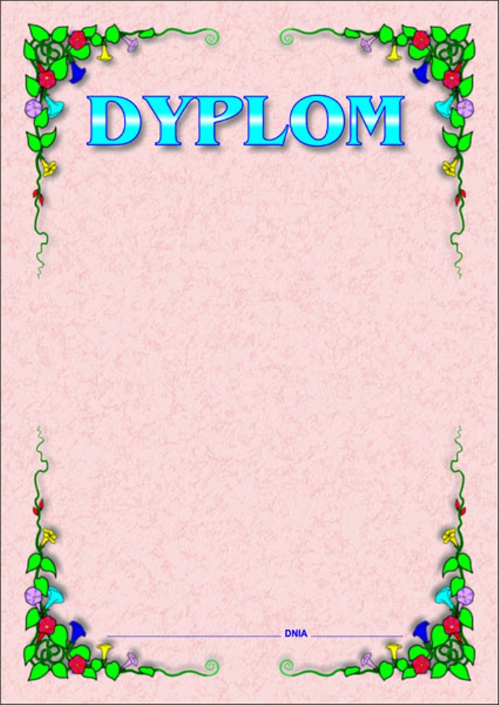 Dyplom ogólny 8