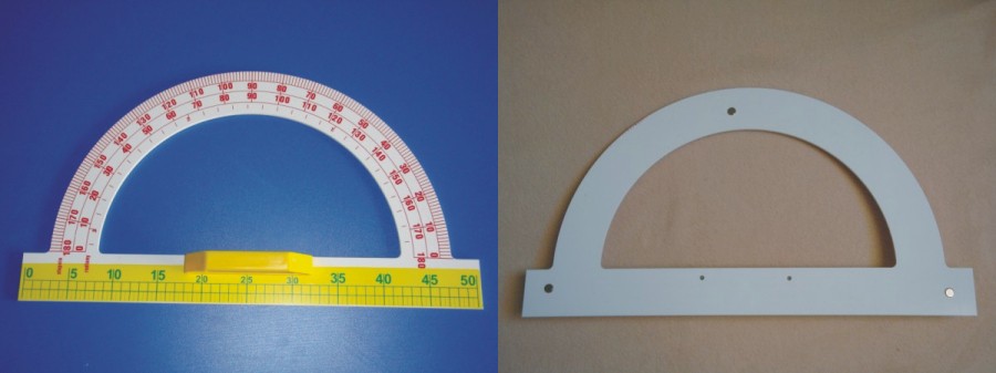 Kątomierz tablicowy PVC magnetyczny