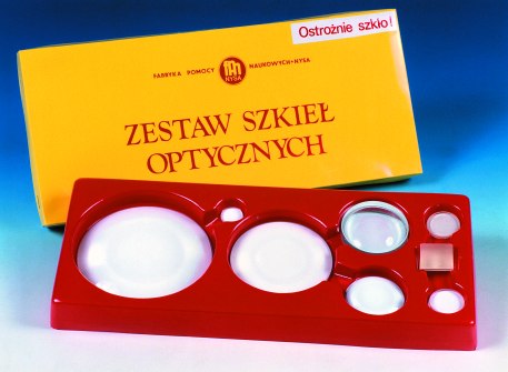 Zestaw szkieł optycznych