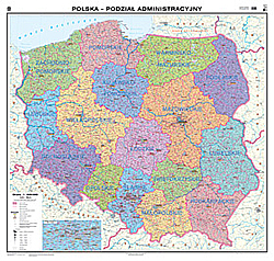 Mapa- Polska- administracyjna