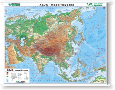 Mapa- Azja