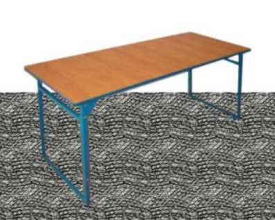 Stolik uczniowski standard 2- osobowy nr.1,2,3,4, blat 130 x 50 cm