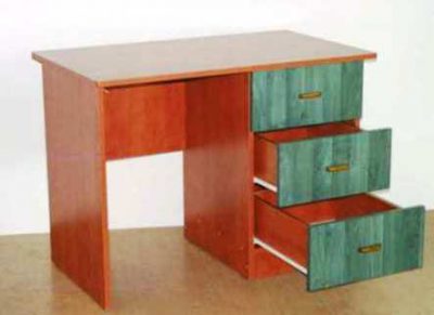 Biurko 1-szafkowe 120 x 60 x 75h z 3 szufladami