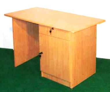 Biurko 1-szafkowe 120x60x75h z szufladą na wierzchu