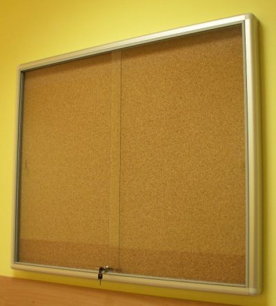 Gablota informacyjna z frontem aluminiowym 100h x 120 x 10 cm
